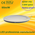 high quality 15W round hot new products for 2014 led panel light